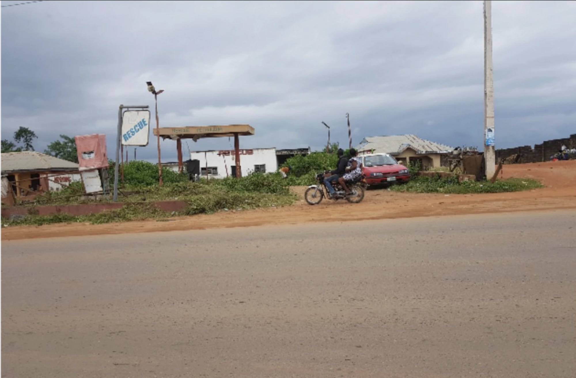 The old derelict Rescue station before Duro Rescue rebuilt it